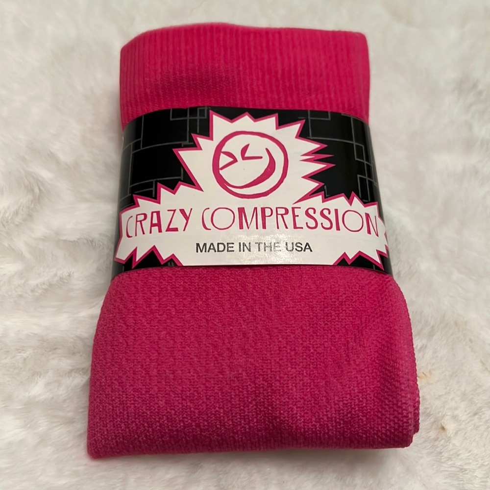 Crazy compression pink to purple ombré